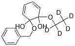 2-BENZYLOXY-1-ETHOXY-D5-PYROCATECHOL Struktur