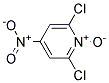 2,6-DICHLORO-4-NITROPYRIDINE-1-OXIDE Struktur