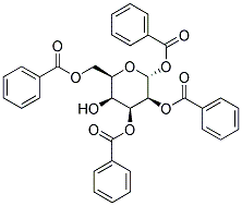 1,2,3,6-TETRA-O-BENZOYL-A-D-TALOSE Struktur