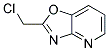 2-(CHLOROMETHYL)[1,3]OXAZOLO[4,5-B]PYRIDIN Struktur