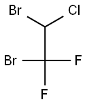 1-CHLORO-1,2-DIBROMO-2,2-DIFLUOROETHAN Struktur