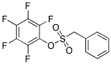 2,3,4,5,6-PENTAFLUOROPHENYL PHENYLMETHANESULPHONATE Struktur