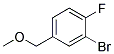 2-BROMO-4-(METHOXYMETHYL)FLUOROBENZEN Struktur