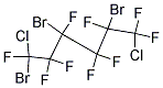 1,6-DICHLORONONAFLUORO-1,3,5-TRIBROMOHEXAN Struktur