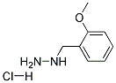 (2-METHOXY-BENZYL)-HYDRAZINEHYDROCHLORIDE Struktur