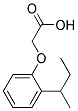 2-[2-(SEC-BUTYL)PHENOXY]ACETIC ACID Struktur