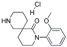 2-(2-METHOXYPHENYL)-2,8-DIAZASPIRO[5.5]UNDECAN-1-ONE HYDROCHLORIDE Struktur