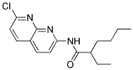 2-ETHYL-HEXANOIC ACID (7-CHLORO-[1,8]NAPHTHYRIDIN-2-YL)-AMIDE Struktur