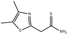 2-(4,5-DIMETHYL-1,3-THIAZOL-2-YL)ETHANETHIOAMIDE Struktur