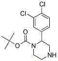 2-(3,4-DICHLORO-PHENYL)-PIPERAZINE-1-CARBOXYLIC ACID TERT-BUTYL ESTER Struktur