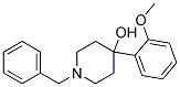 1-BENZYL-4-(2-METHOXY-PHENYL)-PIPERIDIN-4-OL Struktur