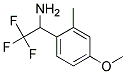 2,2,2-TRIFLUORO-1-(4-METHOXY-2-METHYL-PHENYL)-ETHYLAMINE Struktur