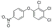 2,3,4-TRICHLOROPHENYL 4-NITROPHENYL ETHER Struktur