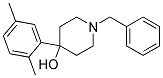 1-BENZYL-4-(2,5-DIMETHYL-PHENYL)-PIPERIDIN-4-OL Struktur