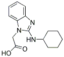 [2-(CYCLOHEXYLAMINO)-1H-BENZIMIDAZOL-1-YL]ACETIC ACID Struktur