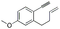 2-BUT-3-ENYL-1-ETHYNYL-4-METHOXY-BENZENE Struktur