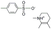 1,5,6-TRIMETHYL-1,2,3,4-TETRAHYDROPYRIDINIUM 4-METHYLBENZENE-1-SULFONATE Struktur