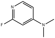 (2-FLUORO-PYRIDIN-4-YL)-DIMETHYL-AMINE Struktur