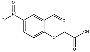 2-FORMYL-4-NITROPHENOXYACETIC ACID Struktur