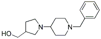 [1-(1-BENZYL-4-PIPERIDINYL)TETRAHYDRO-1H-PYRROL-3-YL]METHANOL Struktur