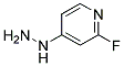 (2-FLUORO-PYRIDIN-4-YL)-HYDRAZINE Struktur