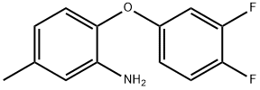 2-(3,4-DIFLUOROPHENOXY)-5-METHYLANILINE Struktur