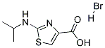 2-ISOPROPYLAMINO-THIAZOLE-4-CARBOXYLIC ACID HYDROBROMIDE Struktur