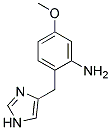 2-(1H-IMIDAZOL-4-YLMETHYL)-5-METHOXY-PHENYLAMINE Struktur