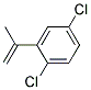 1,4-DICHLORO-2-ISOPROPENYL-BENZENE Struktur