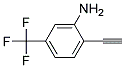 2-ETHYNYL-5-TRIFLUOROMETHYL-PHENYLAMINE Struktur