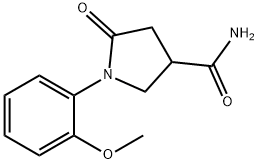 1-(2-METHOXYPHENYL)-5-OXOPYRROLIDINE-3-CARBOXAMIDE Struktur