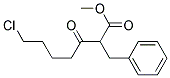 2-BENZYL-7-CHLORO-3-OXO-HEPTANOIC ACID METHYL ESTER Struktur