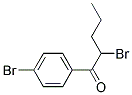 2-BROMO-1-(4-BROMO-PHENYL)-PENTAN-1-ONE Struktur