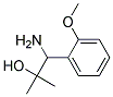 1-AMINO-1-(2-METHOXY-PHENYL)-2-METHYL-PROPAN-2-OL Struktur