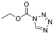 1H-TETRAZOLYL-1-CARBOXYLIC ACID ETHYL ESTER Struktur