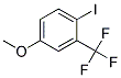 1-IODO-4-METHOXY-2-TRIFLUOROMETHYL-BENZENE Struktur