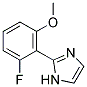 2-(2-FLUORO-6-METHOXY-PHENYL)-1H-IMIDAZOLE Struktur