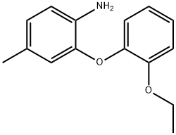 2-(2-ETHOXYPHENOXY)-4-METHYLANILINE Struktur