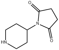 1-PIPERIDIN-4-YL-PYRROLIDINE-2,5-DIONE Struktur