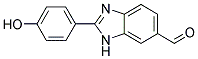 2-(4-HYDROXY-PHENYL)-3H-BENZOIMIDAZOLE-5-CARBALDEHYDE Struktur