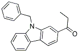 1-(9-BENZYL-9H-CARBAZOL-2-YL)PROPAN-1-ONE Struktur