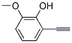 2-ETHYNYL-6-METHOXY-PHENOL Struktur