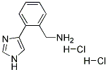 2-(1H-IMIDAZOL-4-YL)-BENZYLAMINE 2HCL Struktur