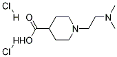 1-(2-DIMETHYLAMINO-ETHYL)-PIPERIDINE-4-CARBOXYLIC ACID DIHYDROCHLORIDE Struktur