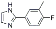 2-(4-FLUORO-3-METHYL-PHENYL)-1H-IMIDAZOLE Struktur