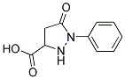 1-PHENYL-3-CARBOXY-5-PYRAZOLIDONE Struktur