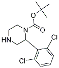 2-(2,6-DICHLORO-PHENYL)-PIPERAZINE-1-CARBOXYLIC ACID TERT-BUTYL ESTER Struktur