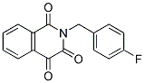 2-(4-FLUORO-BENZYL)-ISOQUINOLINE-1,3,4-TRIONE Struktur