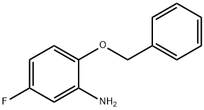 2-(BENZYLOXY)-5-FLUOROANILINE Struktur