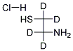 2-AMINOETHANE-D4-THIOL HCL Struktur